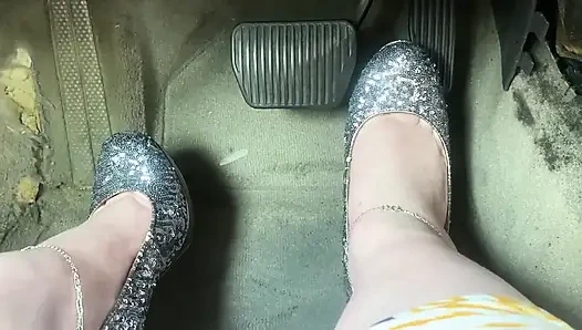 Pedal Pumping in 5 in Heels
