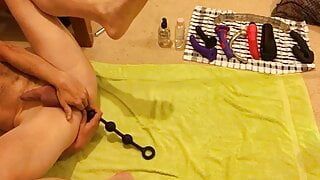 prostate_play - beaded and vibrating dildos