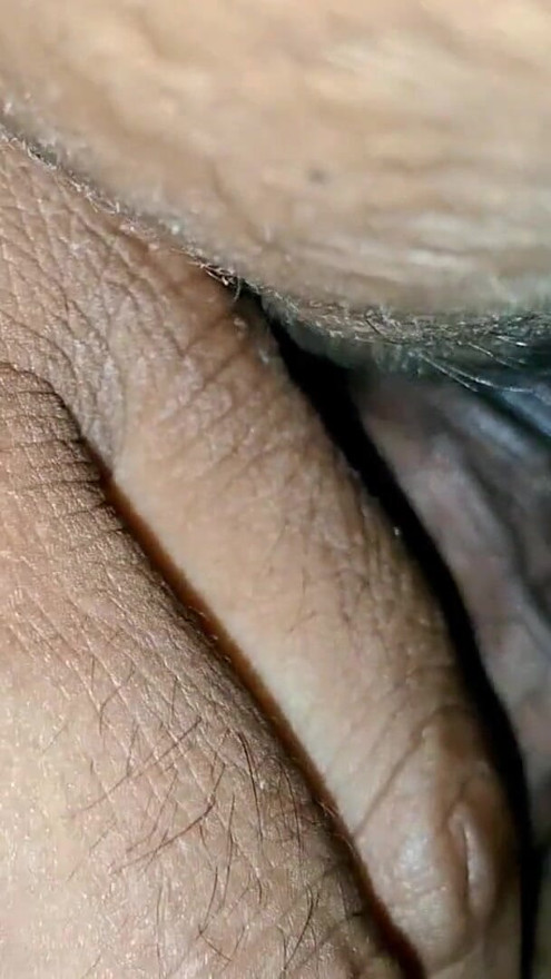 Real Indian Stepsister helps stepbrother cum quickly in her panties while parents wait outside | Clip 1