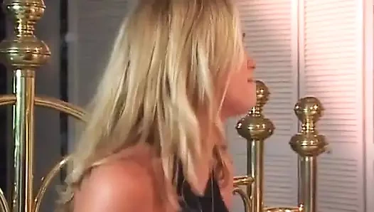 Exotic blonde slut fucked hard