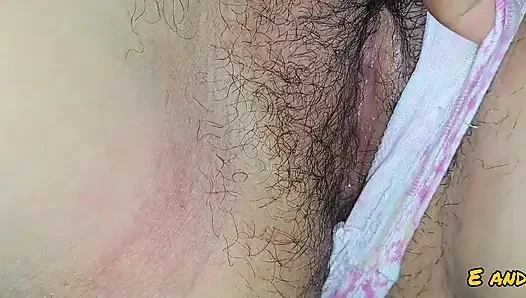 My Stepdaughter Lets Me Play with Her Pussy When We Are Watching TV