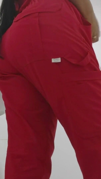 Powerful moment from "Amateur camera in public bathroom captures nurse pissing"