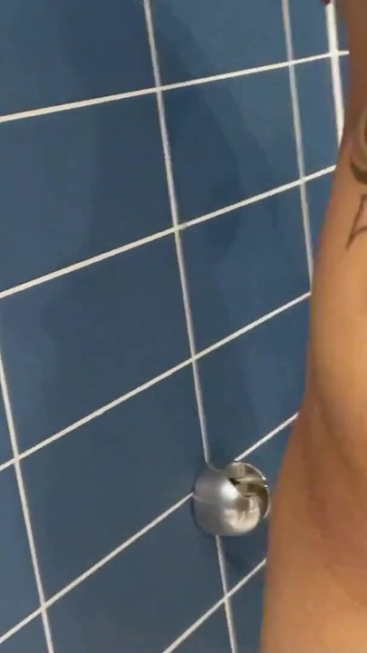 Thrilling moment from "German Amateur Teen Anni Angel - Shower pussy shaving with close-up"