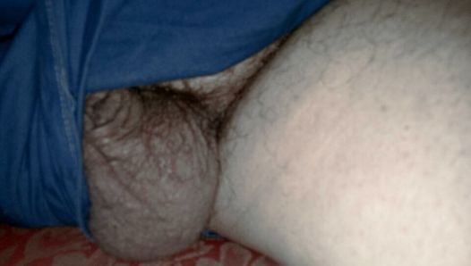 wanking with diaper down