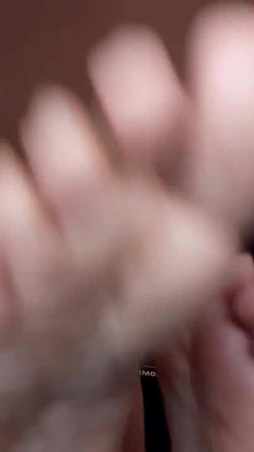 Cute feet and sensual nerd glasses | Clip 1