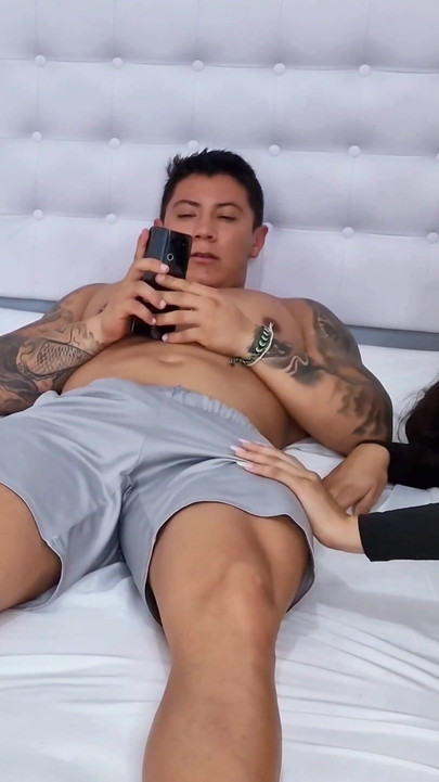 Iconic moment from "Lucky Cheater!! He fucked his stepdaughter and his wife in the same bed!"