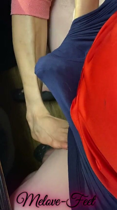 Melove Giving a FootJob to Naelor Part 2 | Clip 1