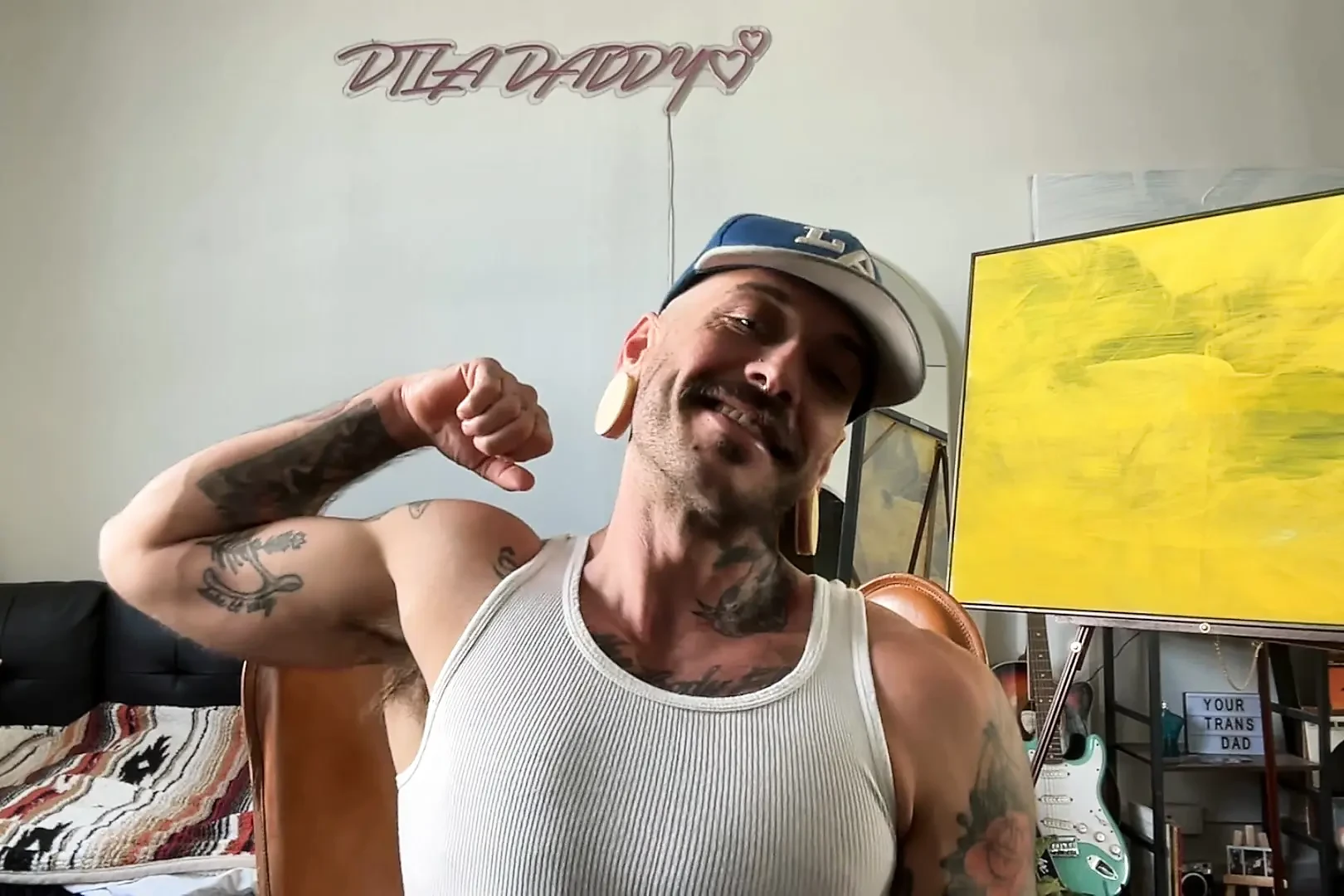 FTM BRO BIG CLIT STROKING POV HAIRY BI TRANS MAN