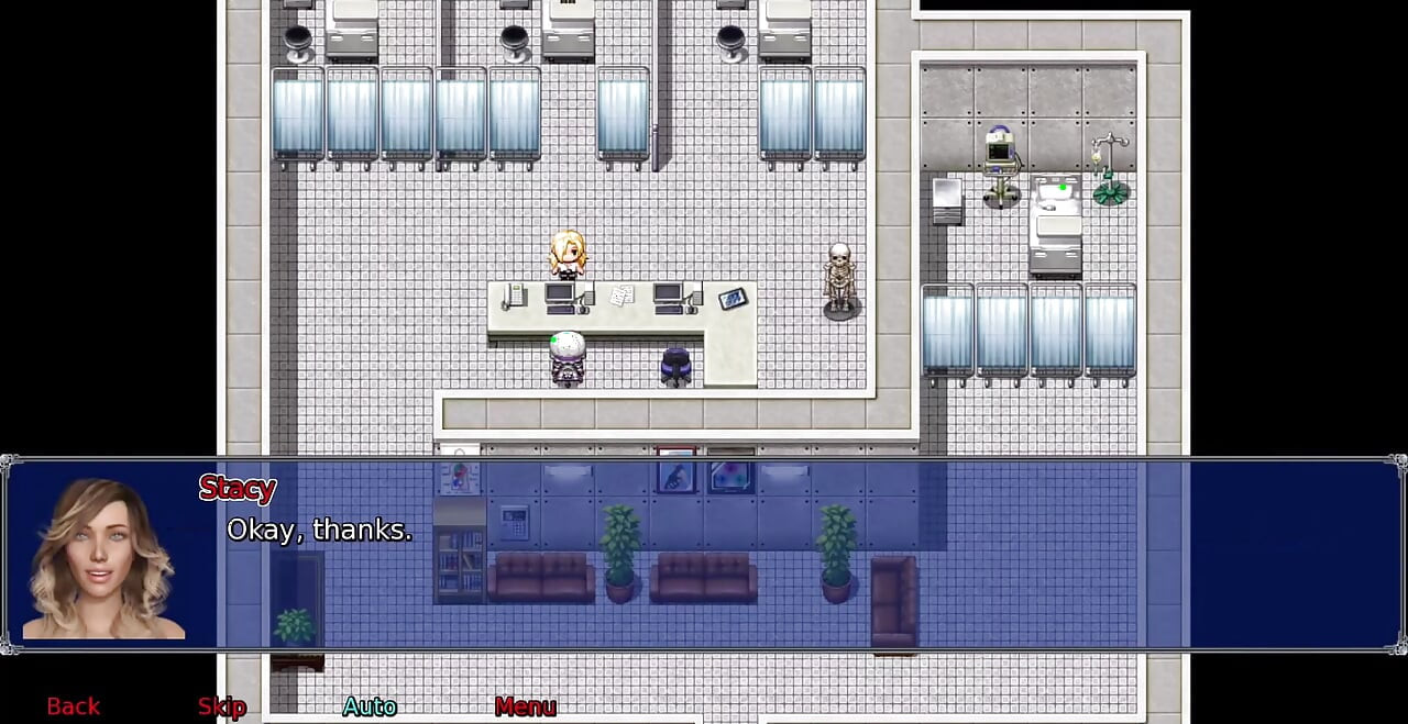 La esposa de la oficina # 27 - Stacy fue al médico ... Stacy tenía 3 sumas Zack y Stacy tuvieron un momento