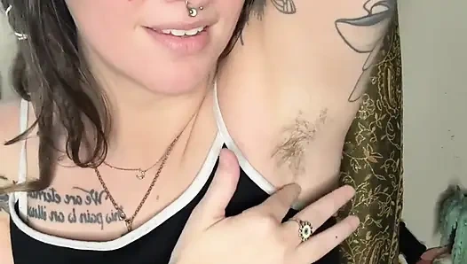 Armpit Worship and Smoking Tease with Chery Trees