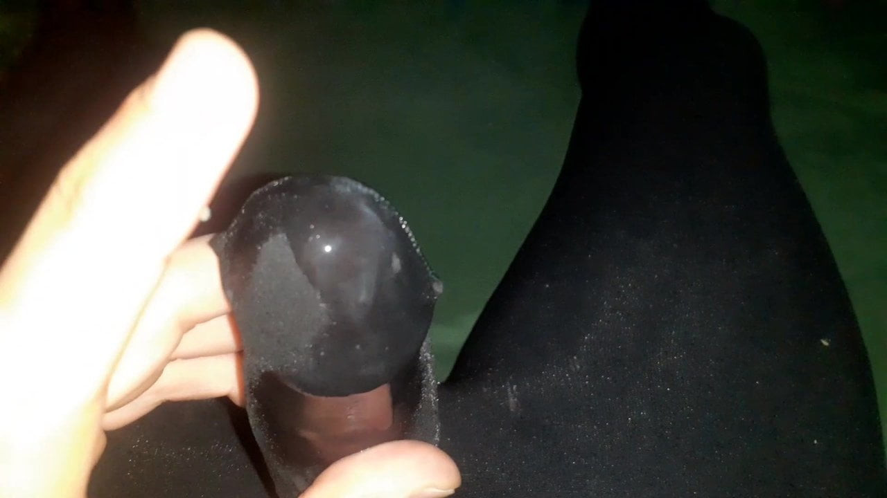 น้ําแตกผ่านถุงเท้าไนลอนผ้าสแปนเด็กซ์สูง