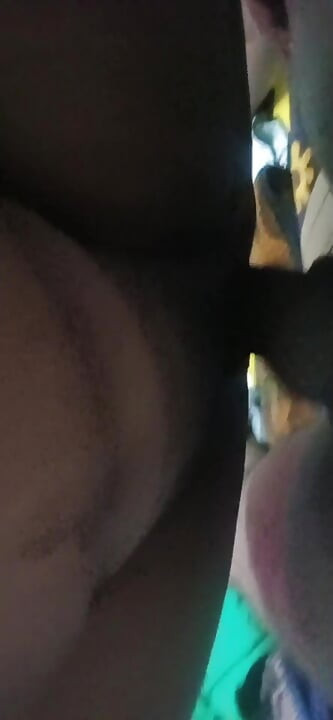 I saw my wife fucking with a non-man all night