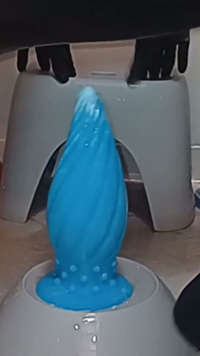 Sissy-Kuroko Anal Huge Dildo | Clip 1