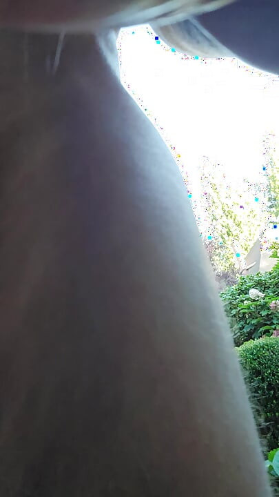 Risky Stripping and Nude On Front Porch