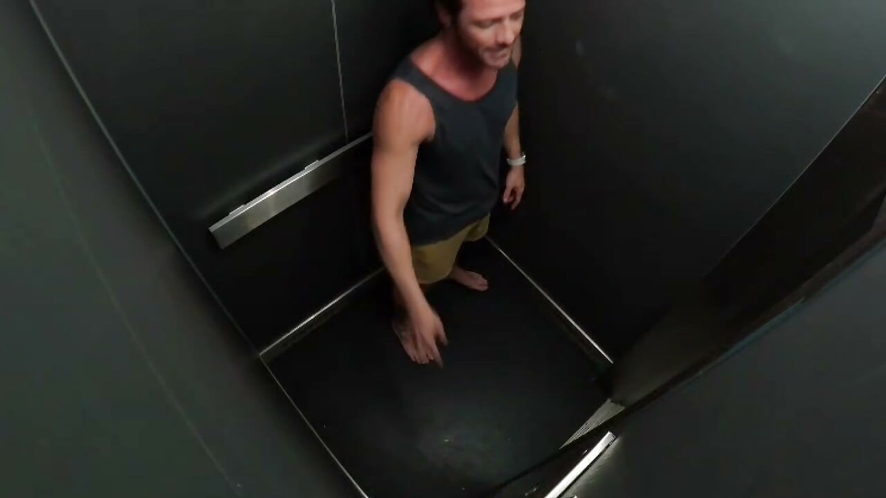 The elevator locked with the two inside, we were almost caught fucking in the elevator!!
