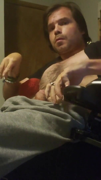 Must-share moment from "Kevy 69's sexy wheelchair man orgasm for you"
