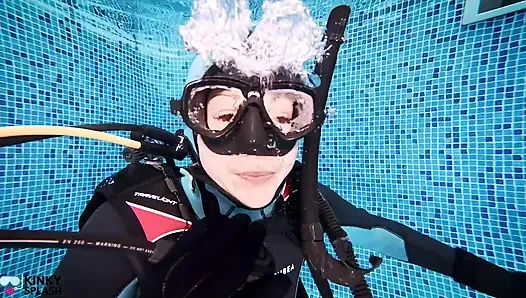 Tauchfähigkeiten unterwasser-trainingseinheit