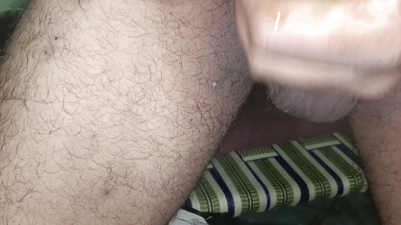 Big black cock  hand job
