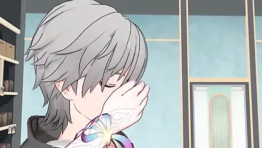 Honkai star rail - seks penuh gairah cyrene x caelus - animasi hentai 3d