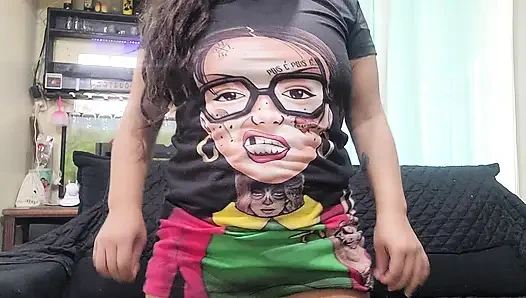 Mr. Madruga ist süchtig nach meiner haarigen Muschi