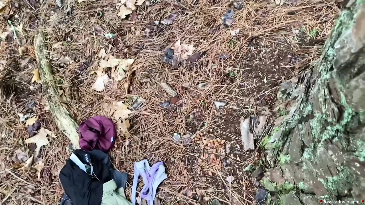 Public Outdoor Trail Sex Big Dick Hunk Hoss Kado Fucking Blonde Hotwife Lora Cross Riding Blowjob Facial Cumshot POV