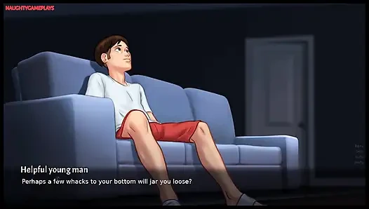 Summertime Saga Part 25 By DarkCookie - MILF Stepmom Helps Pervert Masturbate, MILF Pussy Fingering