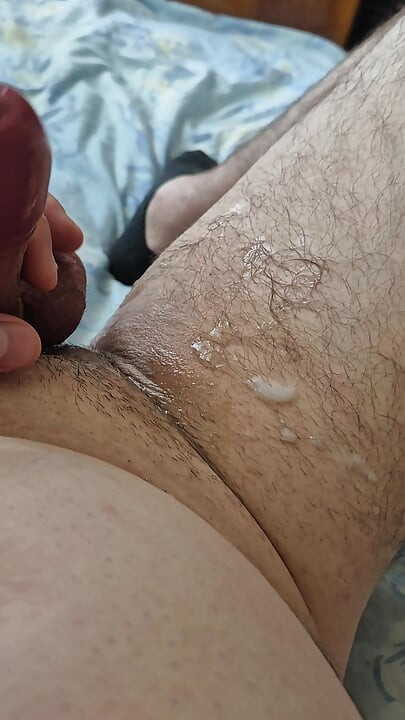 Thick, meaty Bulgarian dick shoots out a fountain of sperm.