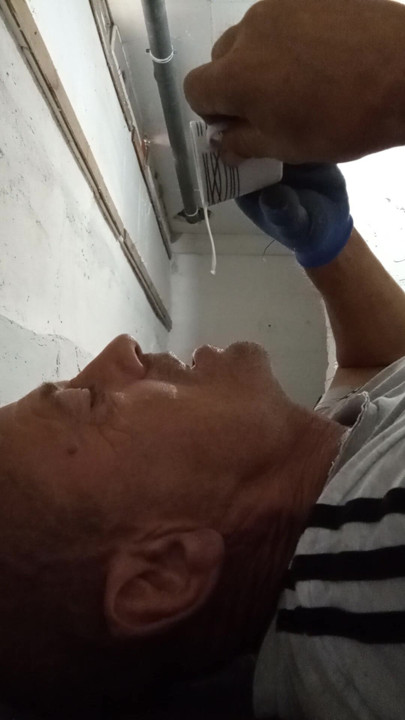 Cum on the face and in the mouth