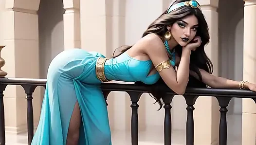 Prenses Jasmine Aladin'i Bekliyor
