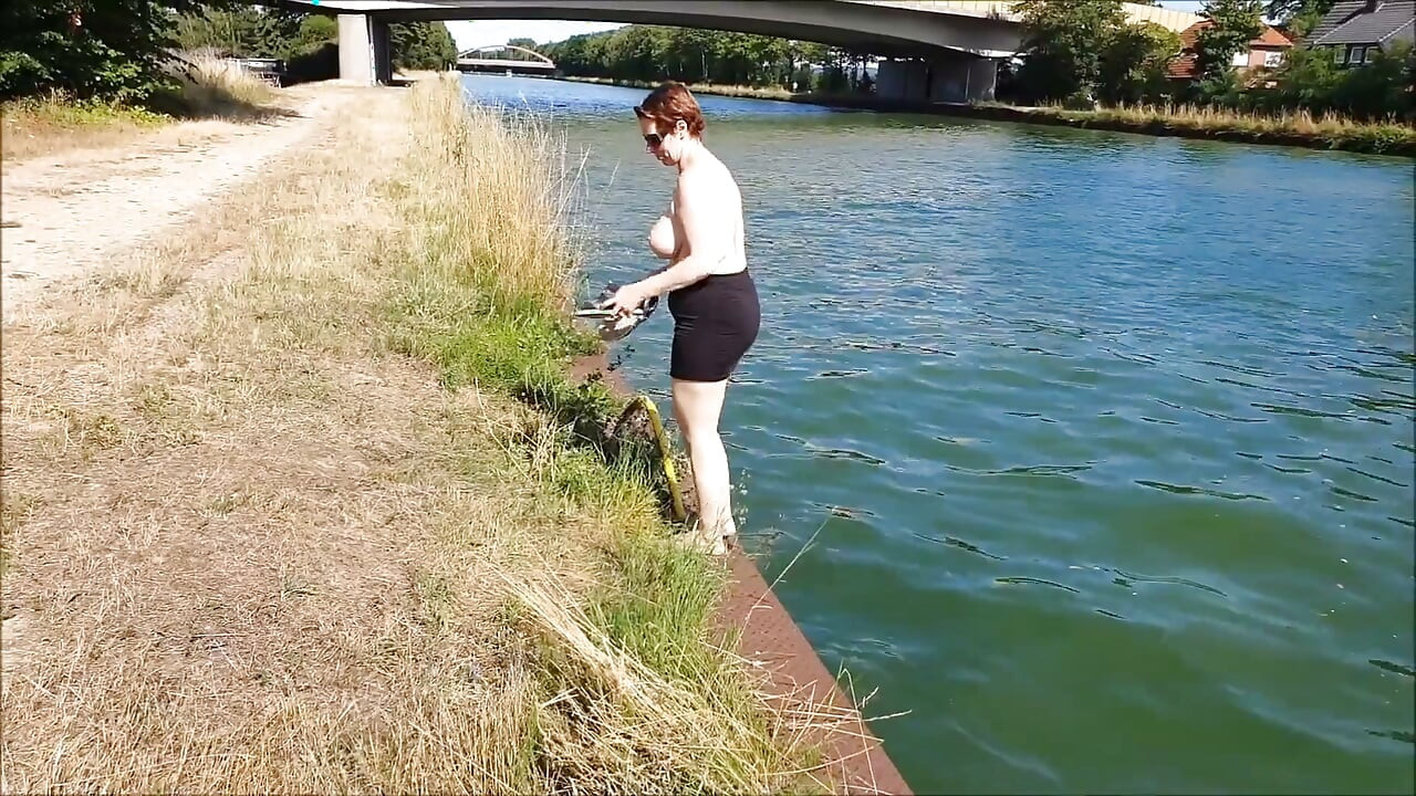 Walk Topless Along the Canal