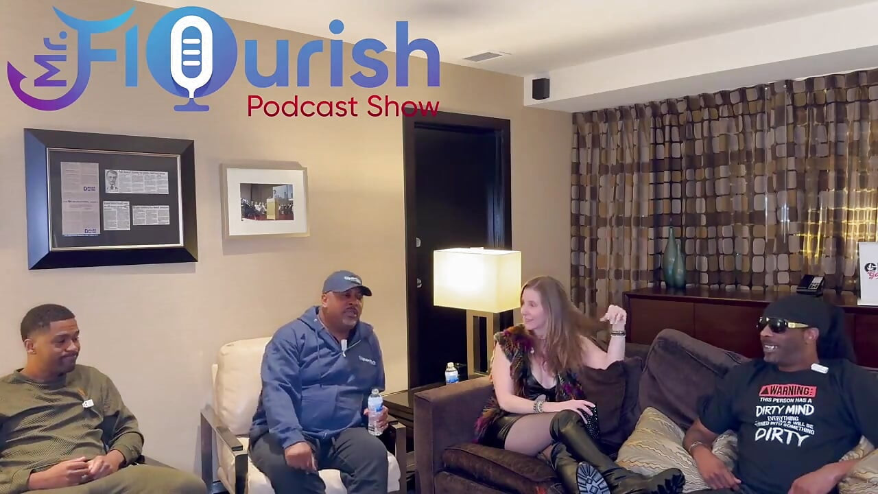 Mrflourish Podcast μια βραδινή υπόθεση στο Ντάλας με τους Mrmajic, Shante Spice και Darren Blaze