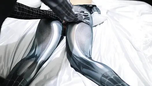 big ass asian girl cosplay spiderman fuck until cum inside