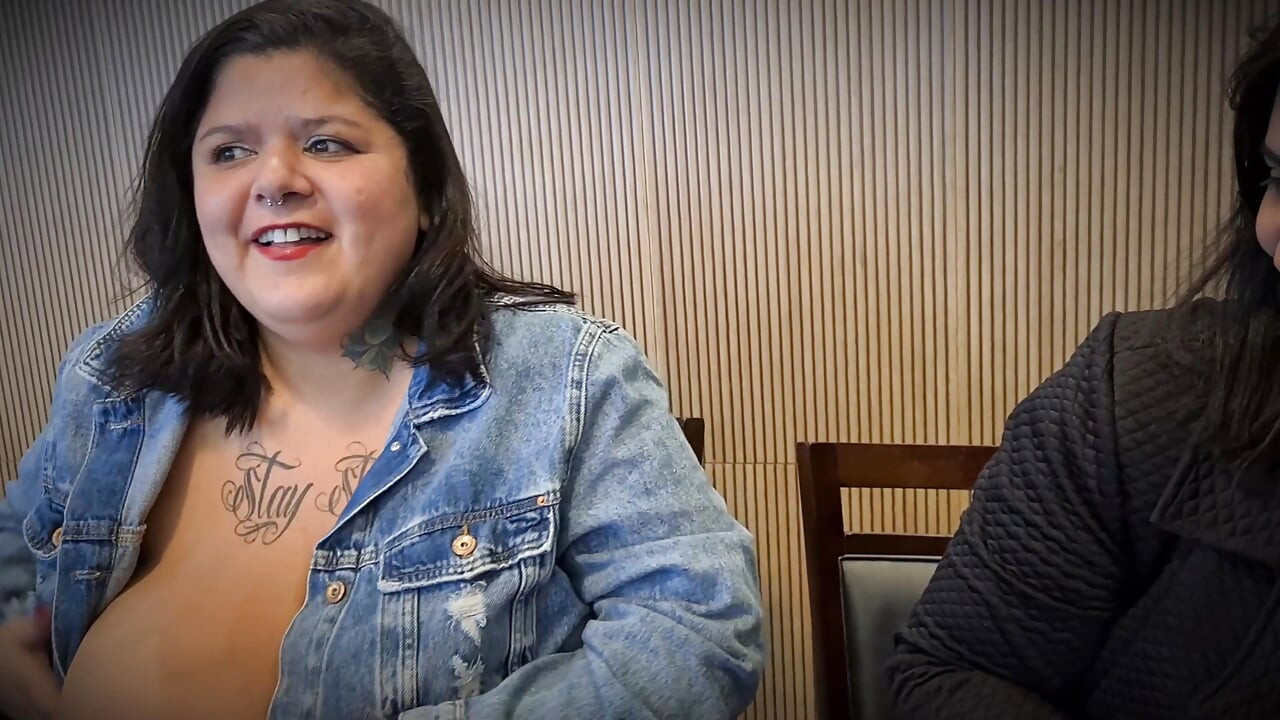 Busty BBW Titjob & Soaking Wet Squirt on the Couch