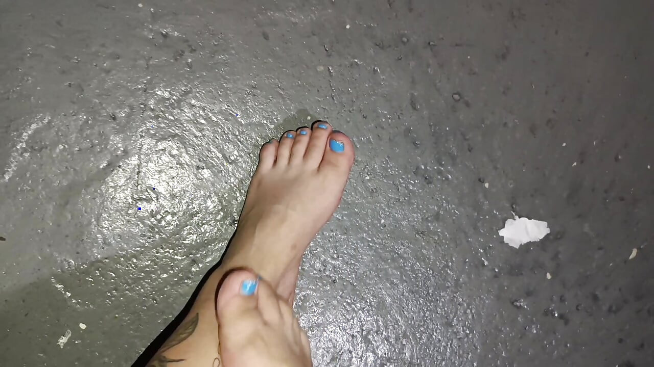 Piedi con pecueca ed il cattivo odore che ti piace