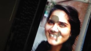 Hot Indian Girl Facial Tribute