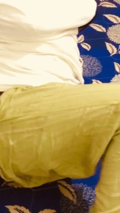 Desi stepmom was lying down pretending to sleep to eat her cock | Clip 1