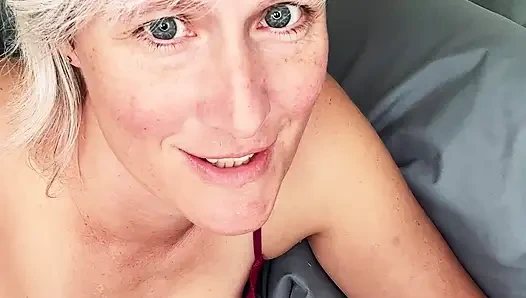 ASMR Morning Relief - StepMommy Takes Care of Me (JOI Countdown)