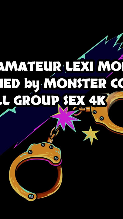 거친 쓰리섬에서 비명을 지르는 PAWG Lexi Montana를 기쁘게 하기를 열망합니다.