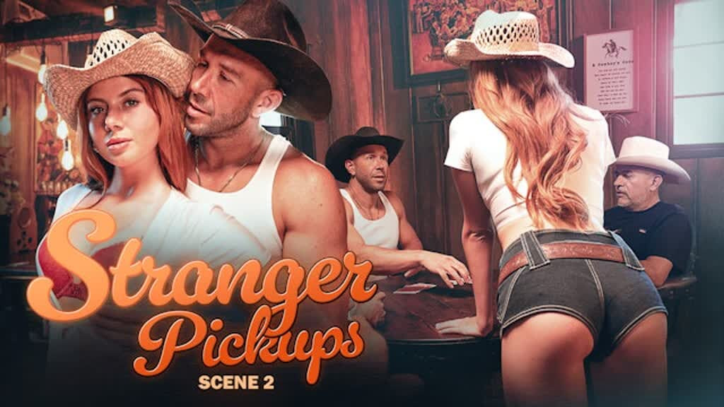WICKED - Horny Country Babe Stella Luxx Bangs Hot Stranger in Saloon