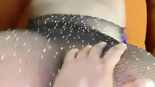 Ebony BBW Verses a Delivery Guy