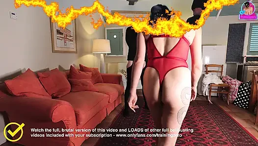 Hukuman disiplin melalui ballbusting