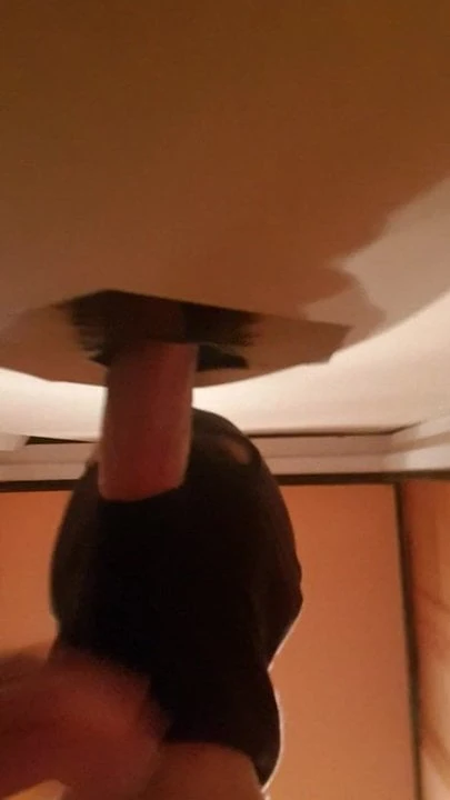 Me sucking a big dick at private Glory hole in Berlin