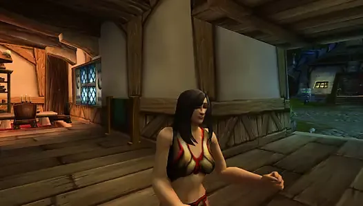 Human Female sexy dance (World of Warcraft)