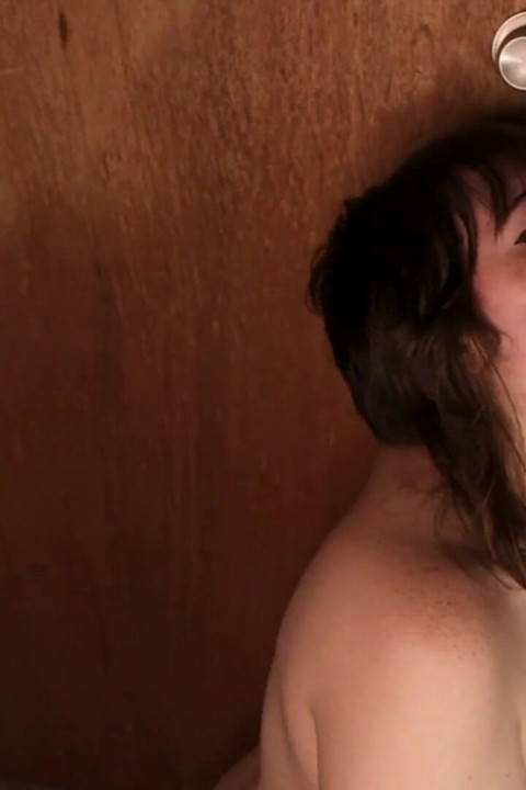 Oiled Dildo Riding Side POV