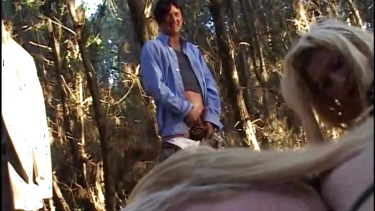 Orgy in the Woods with 1 Trans and 2 Sluts