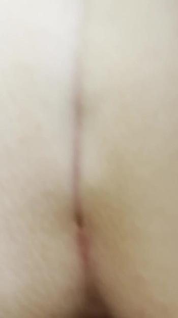 Iconic moment from "Young Milf Mom With Nice Ass & Hairy Pussy Tries Black Cock For First Time takes big cumshot creampie"