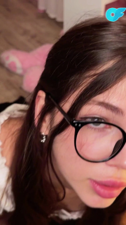 ASMR  Pretty Student Can’t Focus Keeps Playing Under the Desk  Emily Shy | Clip 1
