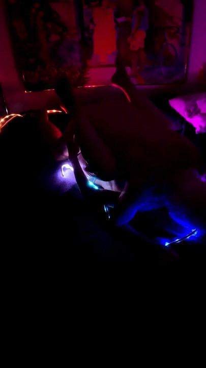 Two lighting experiments - One with Ultraviolet, The Other With an LED Strip | Clip 3
