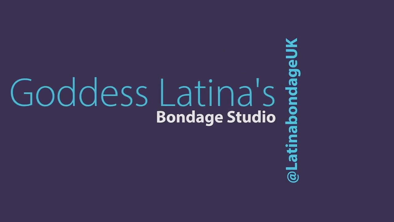 Latina Tied up Really Tight and Drooling with a Huge Ballgag (smaller Size)