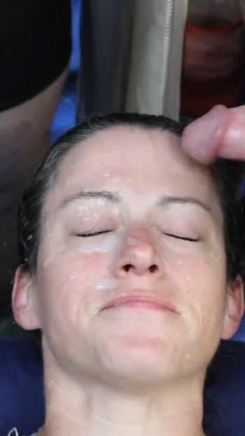 Stunning moment from "Amateur Homemade double dick face blasting"